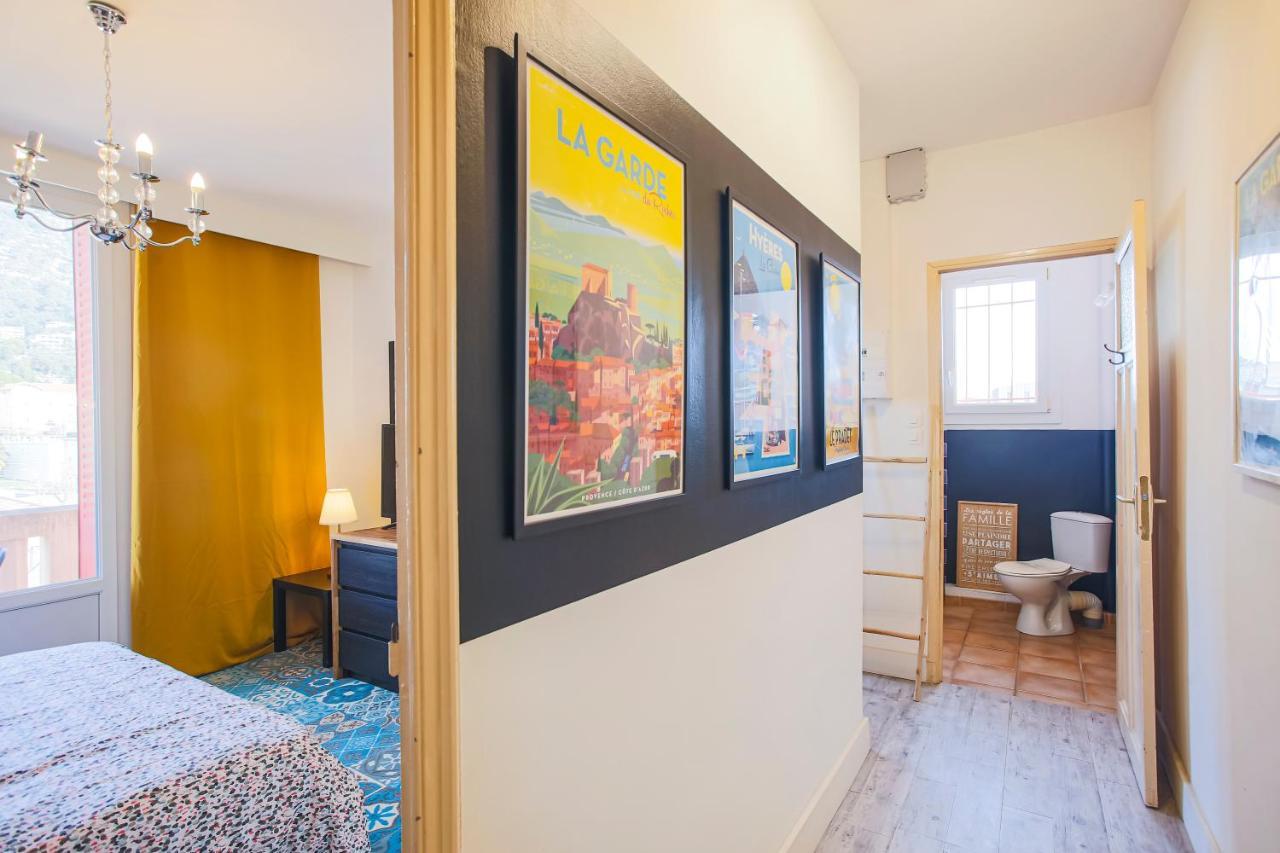 Apartmán #4 Toulon Centre, Balcon, Vue Sur Corniche, Lumineux, Au Calme, Stationnement Facile & Gratuit Exteriér fotografie